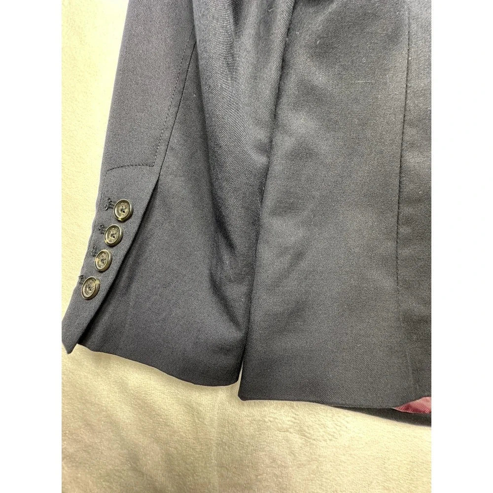 American Eagle Outfitters Blazer Mens Large Blue‎ Two Button Sport Coat Jacket